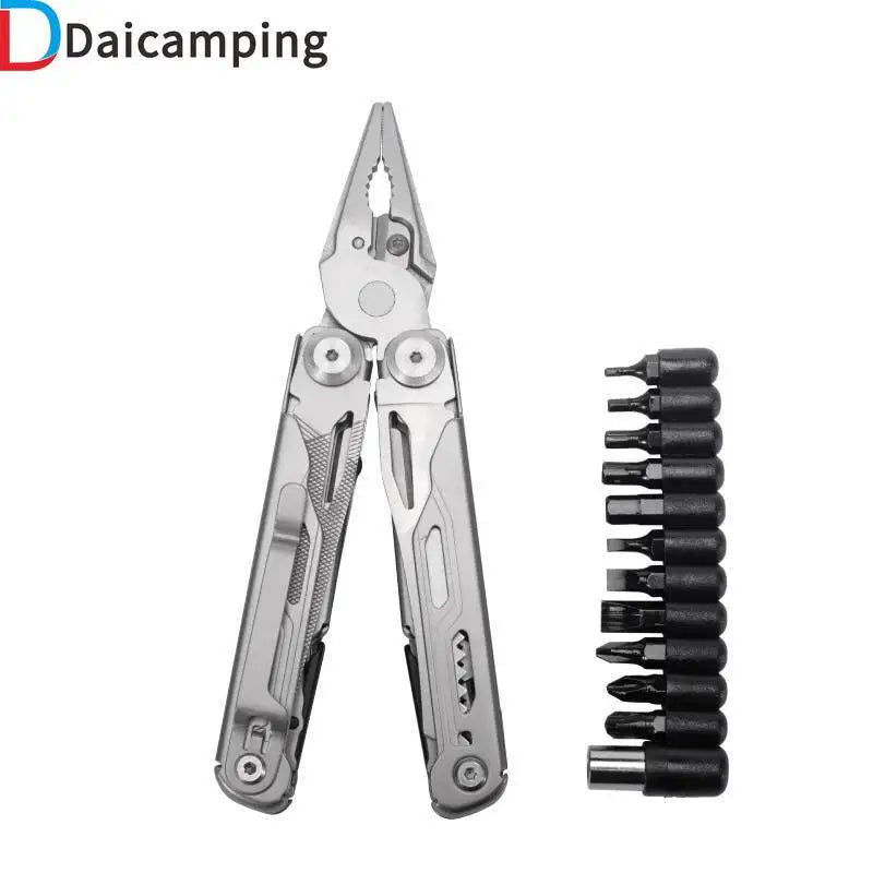 Daicamping DL10 Pocket Folding Knife Plier Multi Tool Set