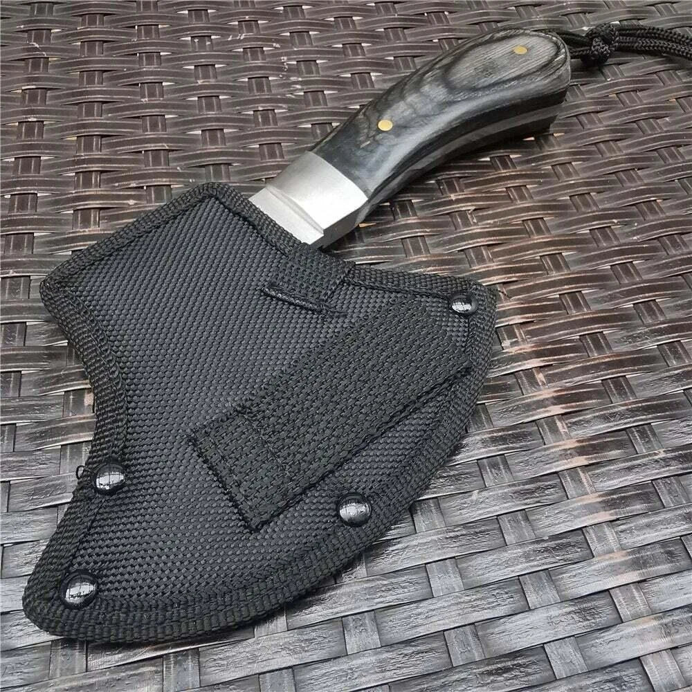 NONEDIY Survival Tomahawk Throwing Axe Gut Hook Tactical Hatchet