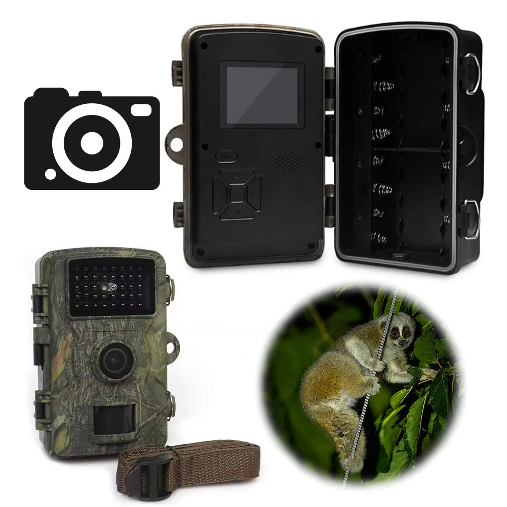 Alloet Hunting Trail Camera Waterproof Motion Activated Infrared Night Vision