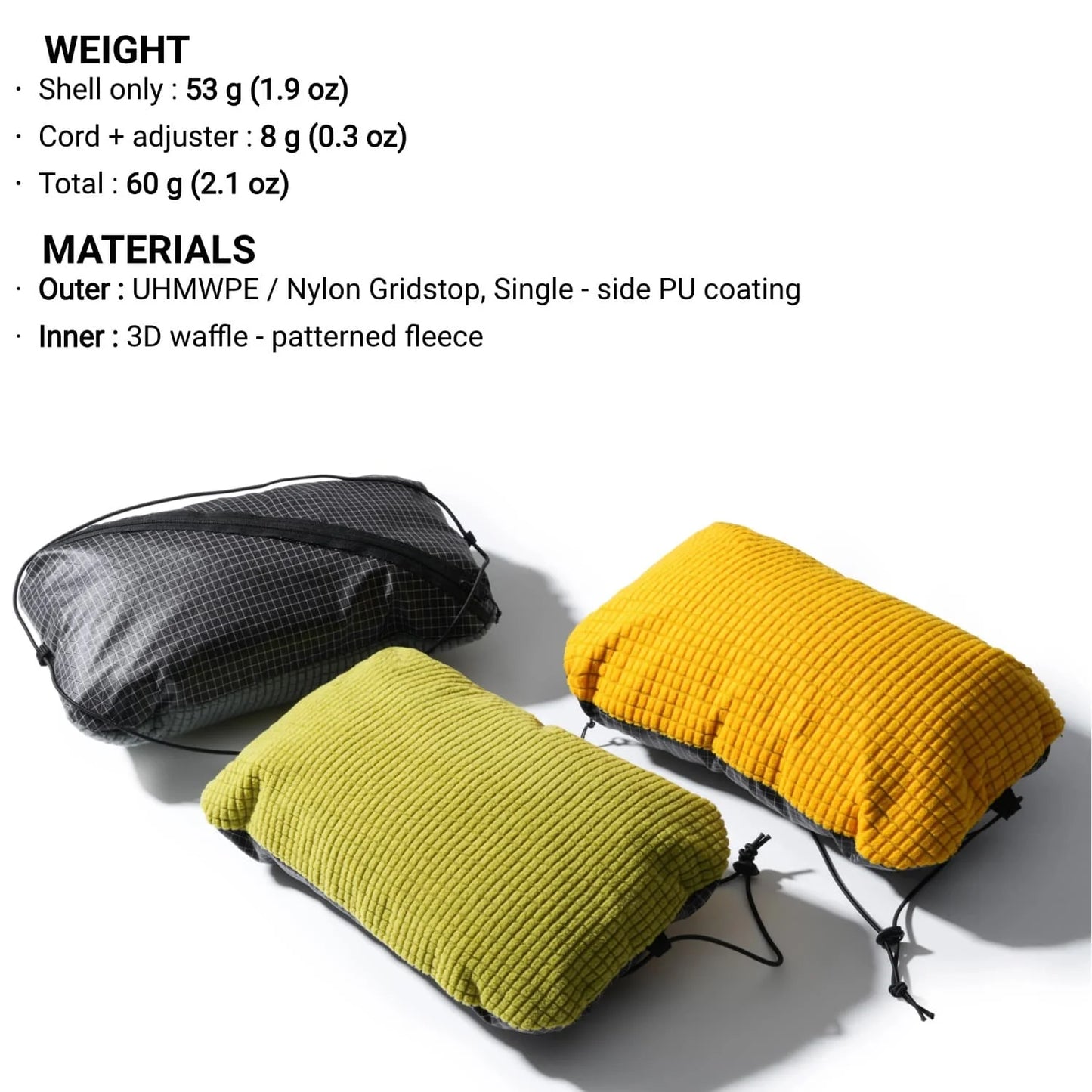 3F UL Gear Stuff Sack And Pillow For Ultralight Camping
