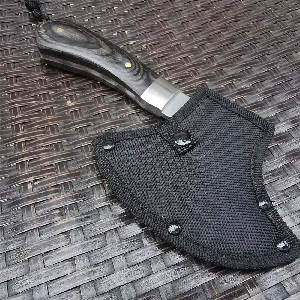 NONEDIY Survival Tomahawk Throwing Axe Gut Hook Tactical Hatchet