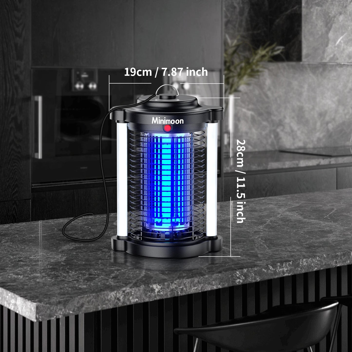 Bug Zapper Outdoor Mosquito Trap With Dual LED Light