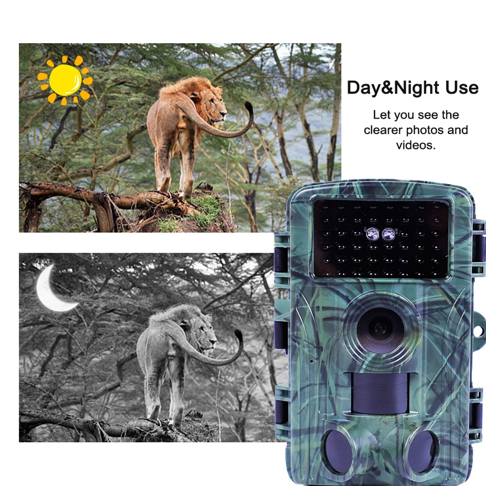 LEEDOAR Outdoor Wireless Trail Camera 4K WiFi Night Vision Hunting