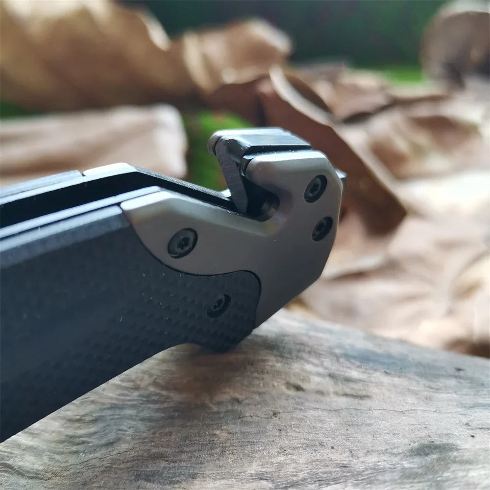Doom Blade 9Cr18MoV Folding Knife With G10 Handle Tactical