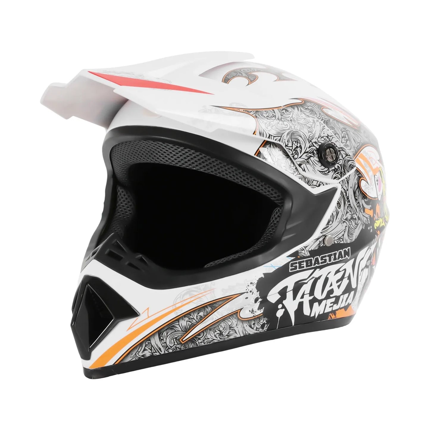 Nonecn Off Road Dirt Bike Helmet Goggles Gloves Set