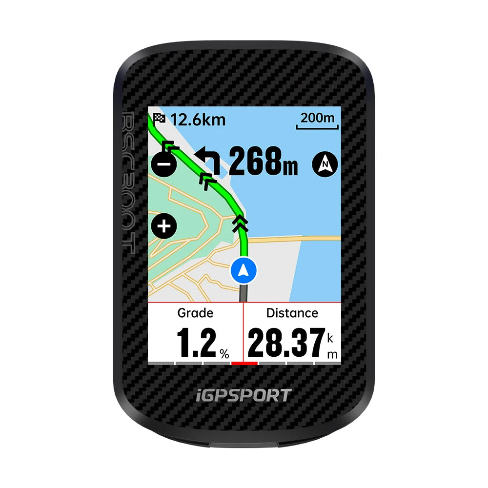 iGPSPORT BSC300T Touch Screen Bike Computer Global Maps