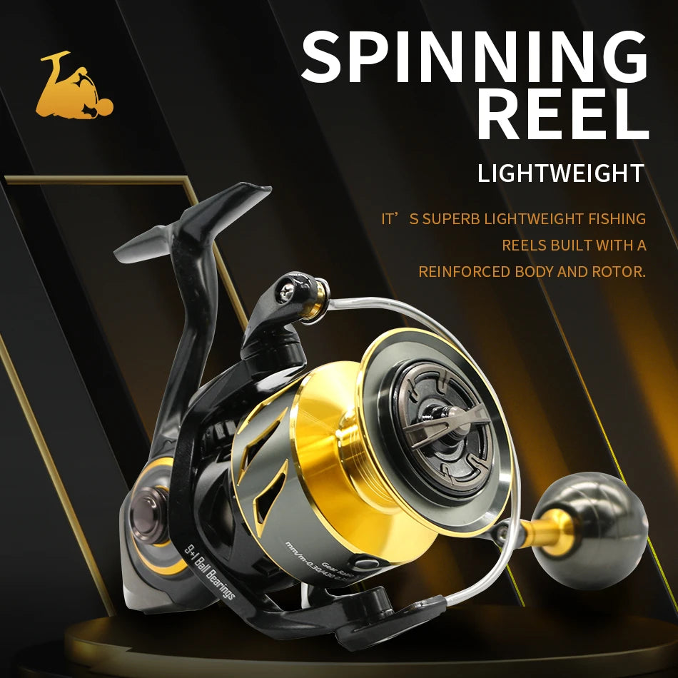 Rooblinos SW Spinning Reel Ultralight Saltwater Surf Fishing